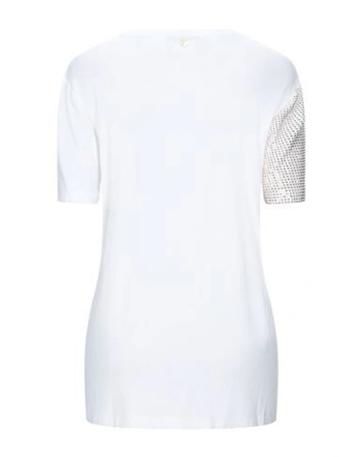 Shop Versace T-shirts In White