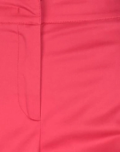 Shop Boutique Moschino Woman Pants Coral Size 6 Cotton, Elastane In Red