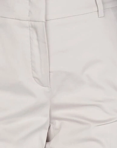 Peserico Woman Pants Ivory Size 4 Cotton, Elastane In Ivory