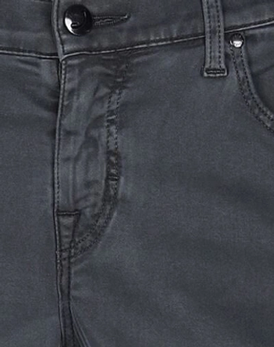 Shop Jacob Cohёn Woman Pants Lead Size 26 Lyocell, Modal, Cotton, Elastomultiester, Elastane In Grey