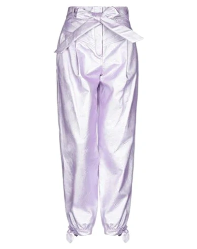 Shop Aniye By Woman Pants Light Purple Size M Polyurethane, Viscose