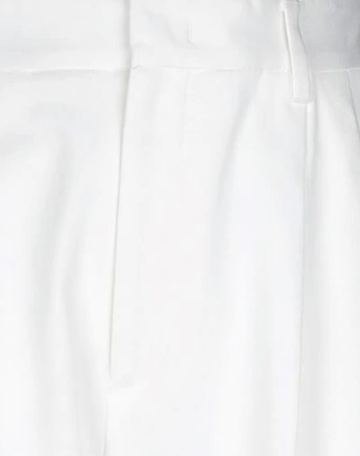 Shop Red Valentino Woman Pants White Size 6 Cotton, Elastane