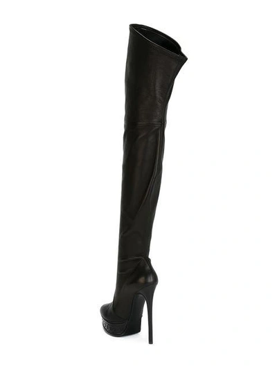 Shop Casadei Thigh High Boots