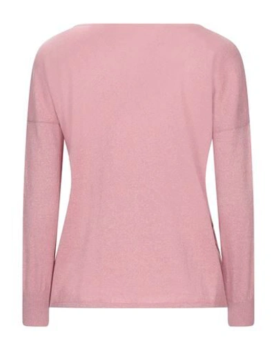 Shop Be You By Geraldine Alasio Woman Sweater Pastel Pink Size S Wool, Polyamide