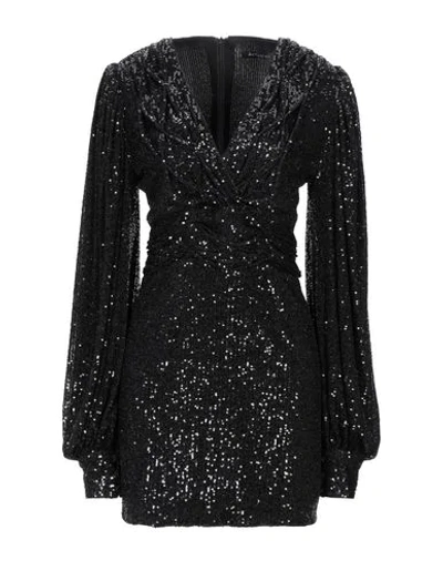 Shop Actualee Short Dress In Black