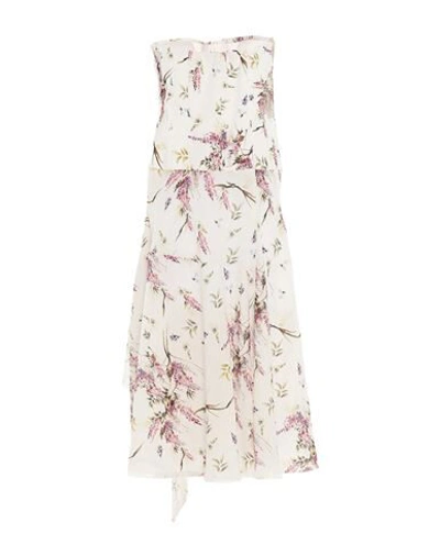 Ermanno Scervino Midi Dresses In White