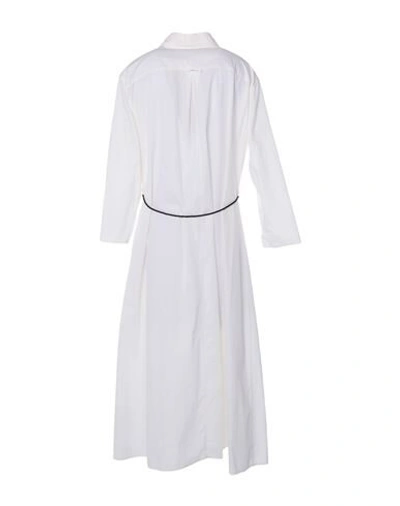 Shop 19.61 Milano 3/4 Length Dresses In Ivory