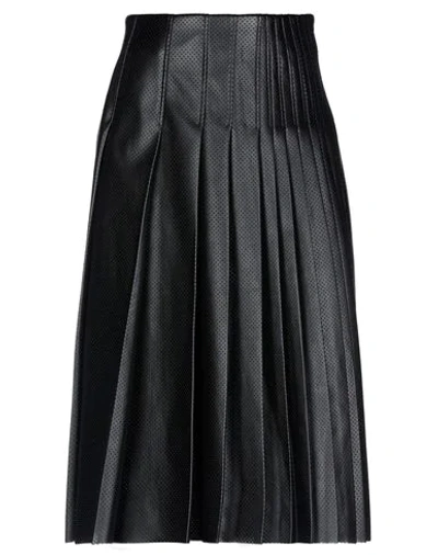 Shop Cedric Charlier Woman Midi Skirt Black Size 6 Polyester