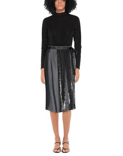 Seventy Sergio Tegon Midi Skirts In Grey