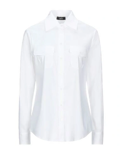 Shop 19.61 Milano Solid Color Shirts & Blouses In White