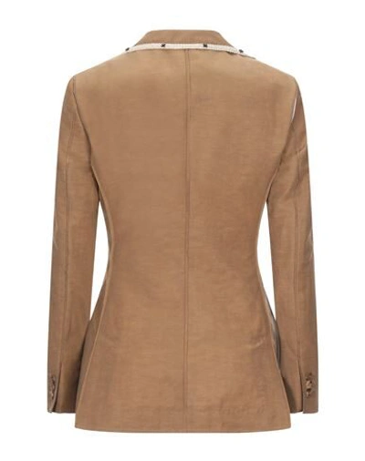 Shop Maurizio Miri Suit Jackets In Brown