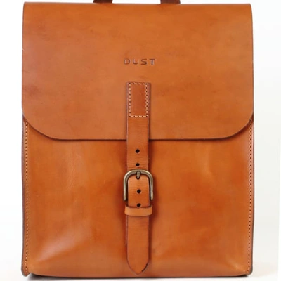 Shop The Dust Company Mod 120 Backpack In Cuoio Brown
