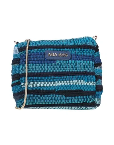 Shop Mia Bag Handbags In Blue