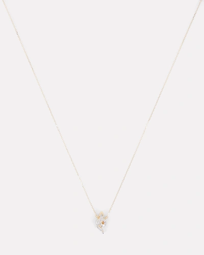 Shop Adina Reyter Snake Pavé Necklace In Gold