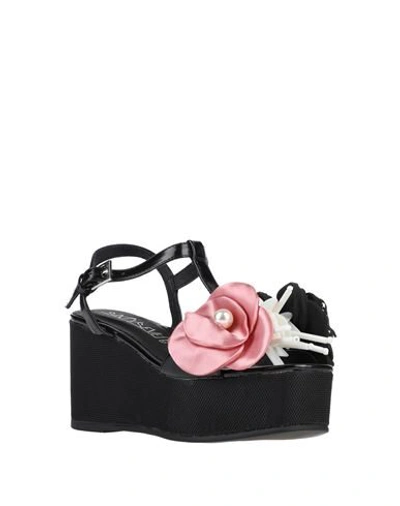 Shop 67 Sixtyseven Sandals In Black