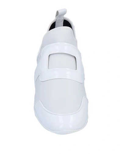 Shop Roger Vivier Woman Sneakers White Size 5.5 Soft Leather, Rubber