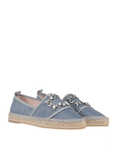 Roger Vivier Espadrilles In Blue