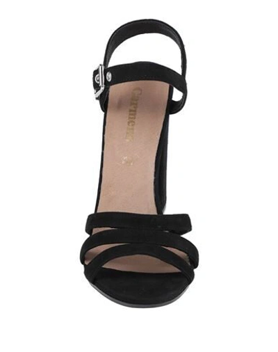 Shop Carmens Sandals In Black