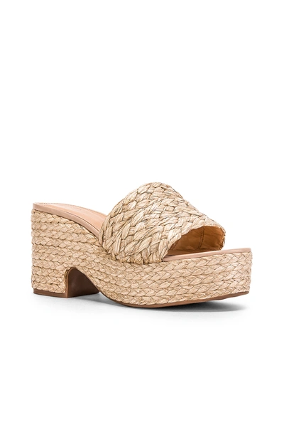 Shop Raye Gable Wedge In Neutral