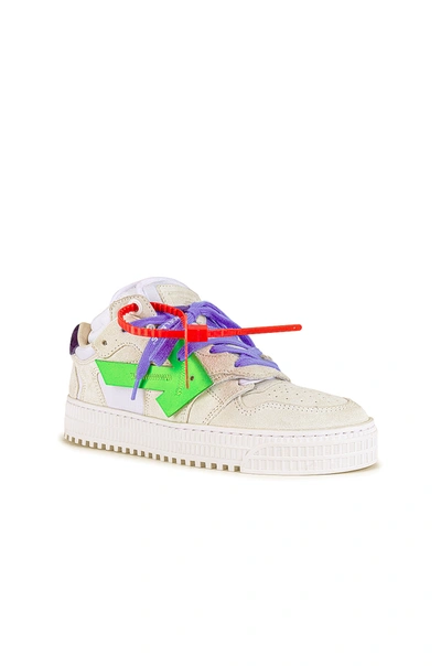 Shop Off-white Off Court Low Sneakers In White Multicolor