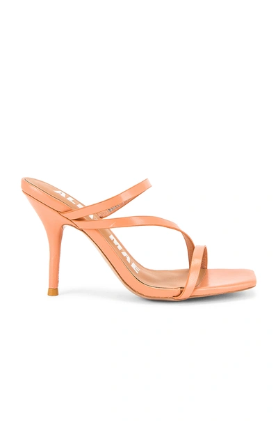 MOLLIE 系带鞋跟 – PEACH LEATHER