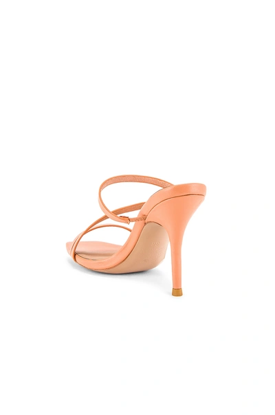 Shop Alias Mae Mollie Heel In Peach Leather