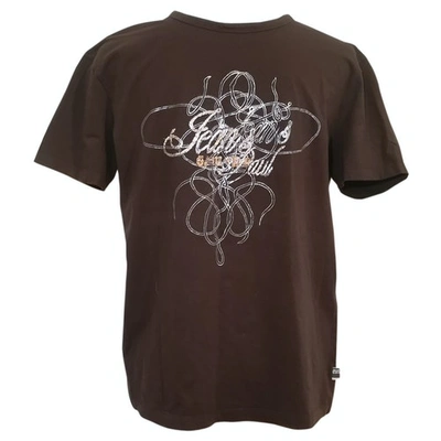 Pre-owned Jean Paul Gaultier Brown Cotton T-shirts