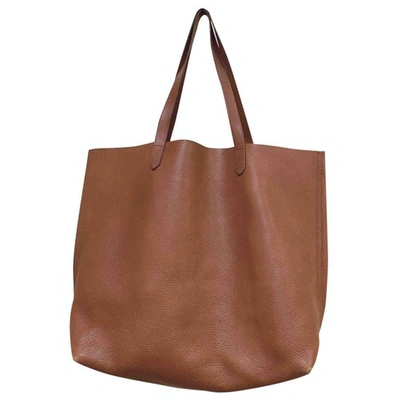 Pre-owned Madewell Brown Leather Handbag