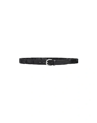 Shop Alberto Luti Belts In Black