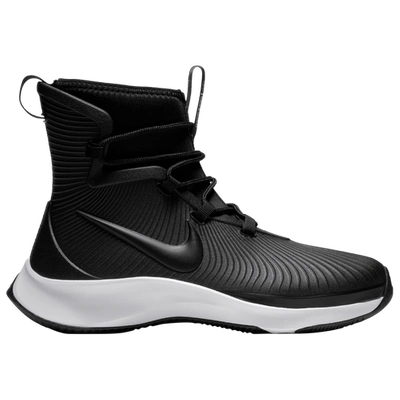 Shop Nike Boys  Binzie Boot In Black/black/white