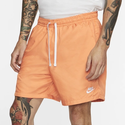 Nike woven shorts clearance orange