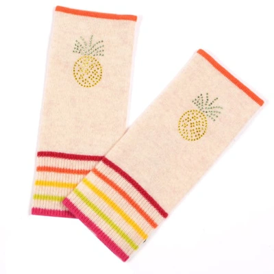 Shop Adeela Salehjee Berlin Oatmeal Stripe Pineapple