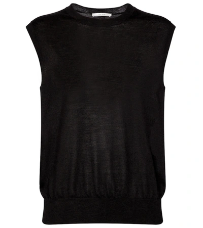 Shop The Row Balham Cashmere Sweater Vest In Black