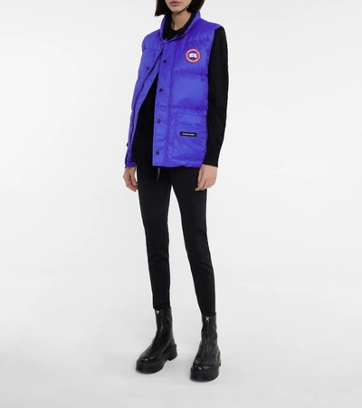 Shop Canada Goose Freestyle Down Vest In Blue