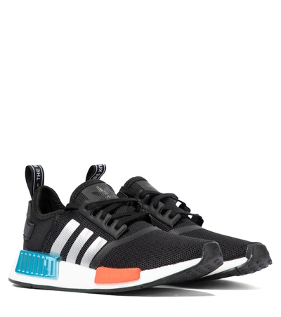 Shop Adidas Originals Nmd R1 Sneakers In Black