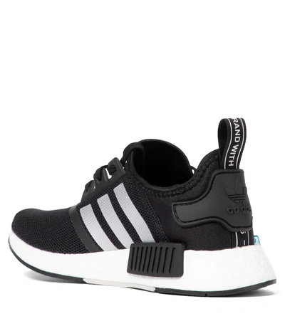 Shop Adidas Originals Nmd R1 Sneakers In Black