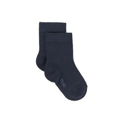 Shop Falke Navy Sensitive Socks In Blue