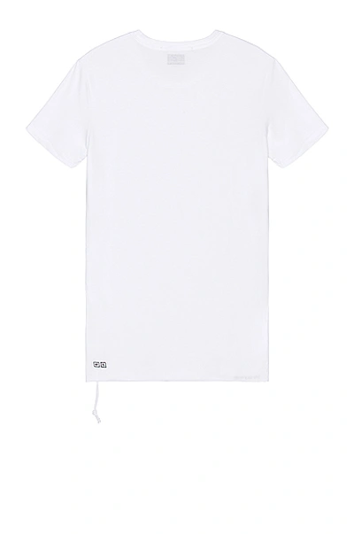 Shop Ksubi Seeing Lines Tee In White