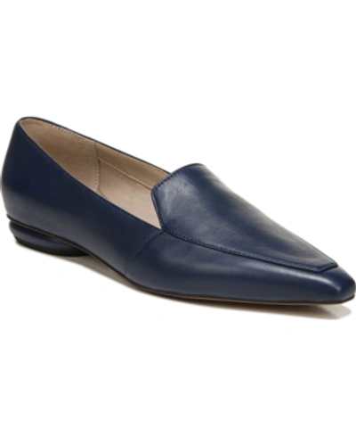 Shop Franco Sarto Balica Loafers Women's Shoes In Navy