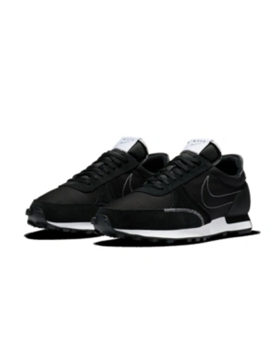 Shop Nike Men's Dbreak-type Casual Sneakers From Finish Line In Black, White