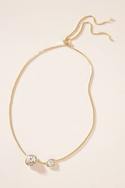 Shop Sorrelli Laurel Asymmetrical Pendant Necklace In Gold