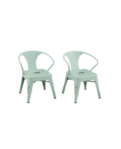 Shop Acessentials Kids Metal Chair In Green