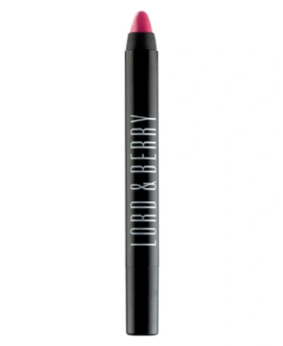 Shop Lord & Berry Shiny Crayon Lipstick In Lust - Rose