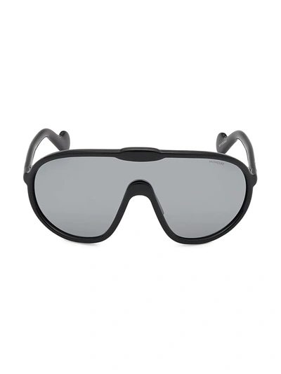 Shop Moncler Halometre Sunglasses In Black