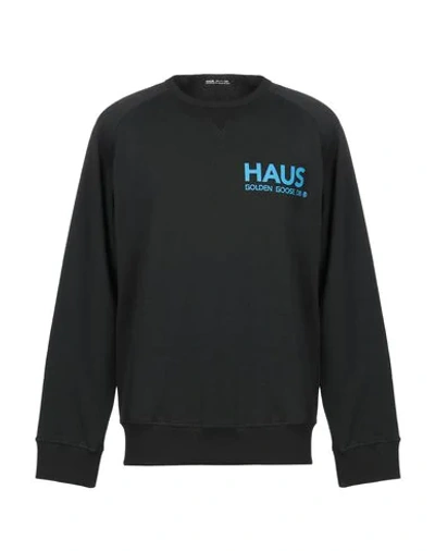 Shop Haus Golden Goose Sweatshirts In Black