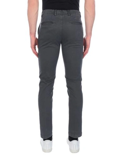 Shop Sp1 Man Pants Steel Grey Size 35 Cotton, Elastane
