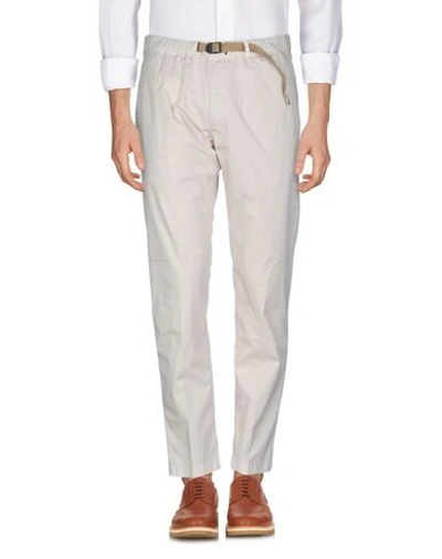 Shop White Sand 88 Pants In Ivory