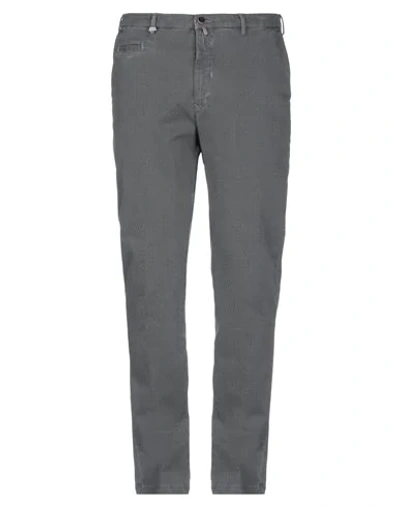 Shop Barbati Casual Pants In Grey