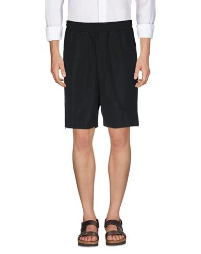Shop Mcq By Alexander Mcqueen Shorts & Bermuda Shorts In Black