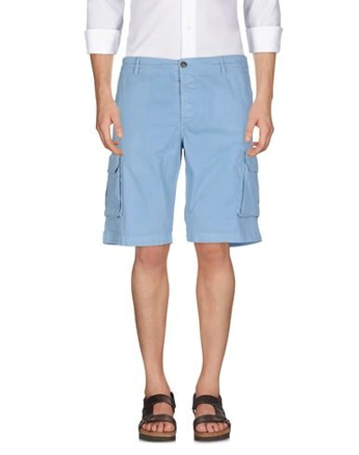 Shop 40weft Shorts & Bermuda Shorts In Sky Blue